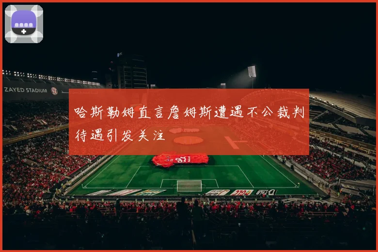 哈斯勒姆直言詹姆斯遭遇不公裁判待遇引发关注